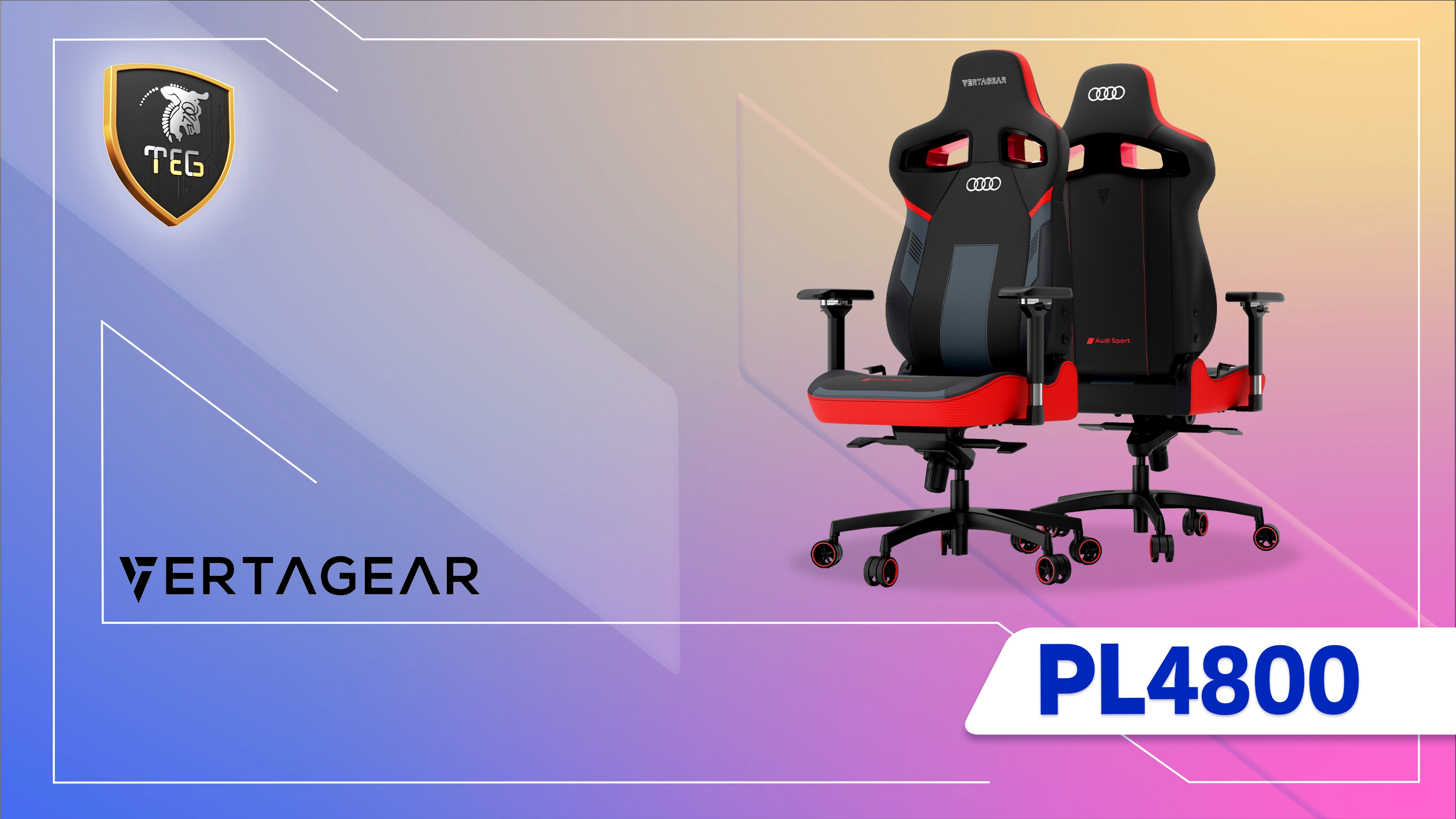 اسمبل صندلی VERTAGEAR PL4800